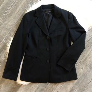 LAFAYETTE 148 NY Black 3 Button Blazer